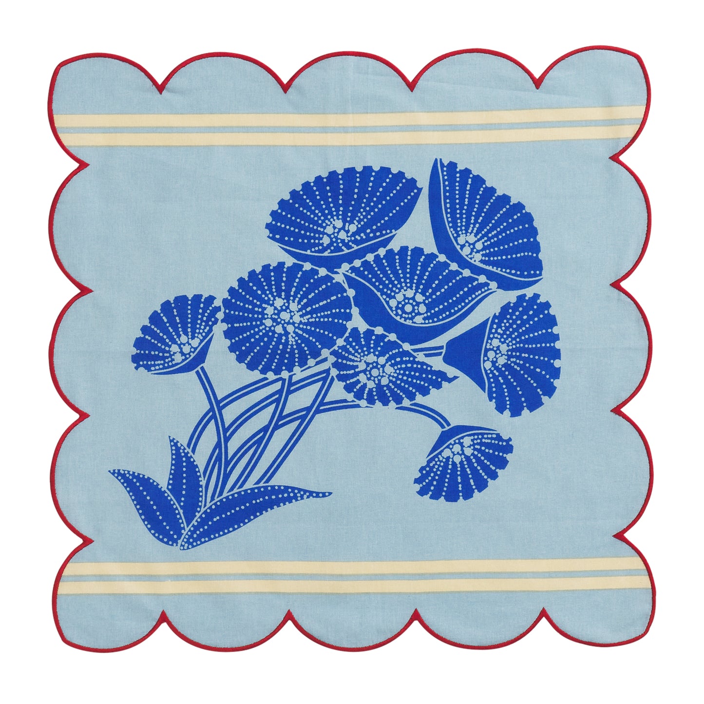 Elena Napkin Set - Cerulean