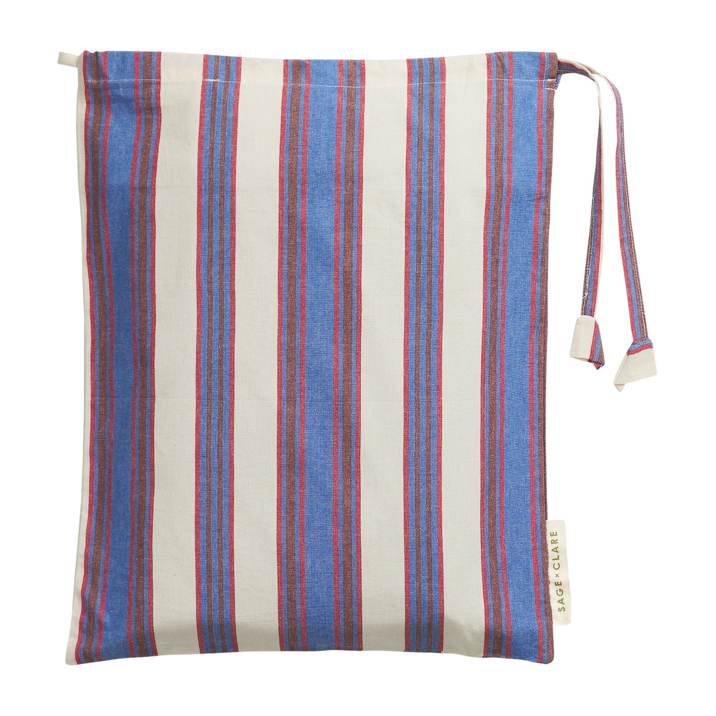 Selene Cotton Pillowcase Set - Azure