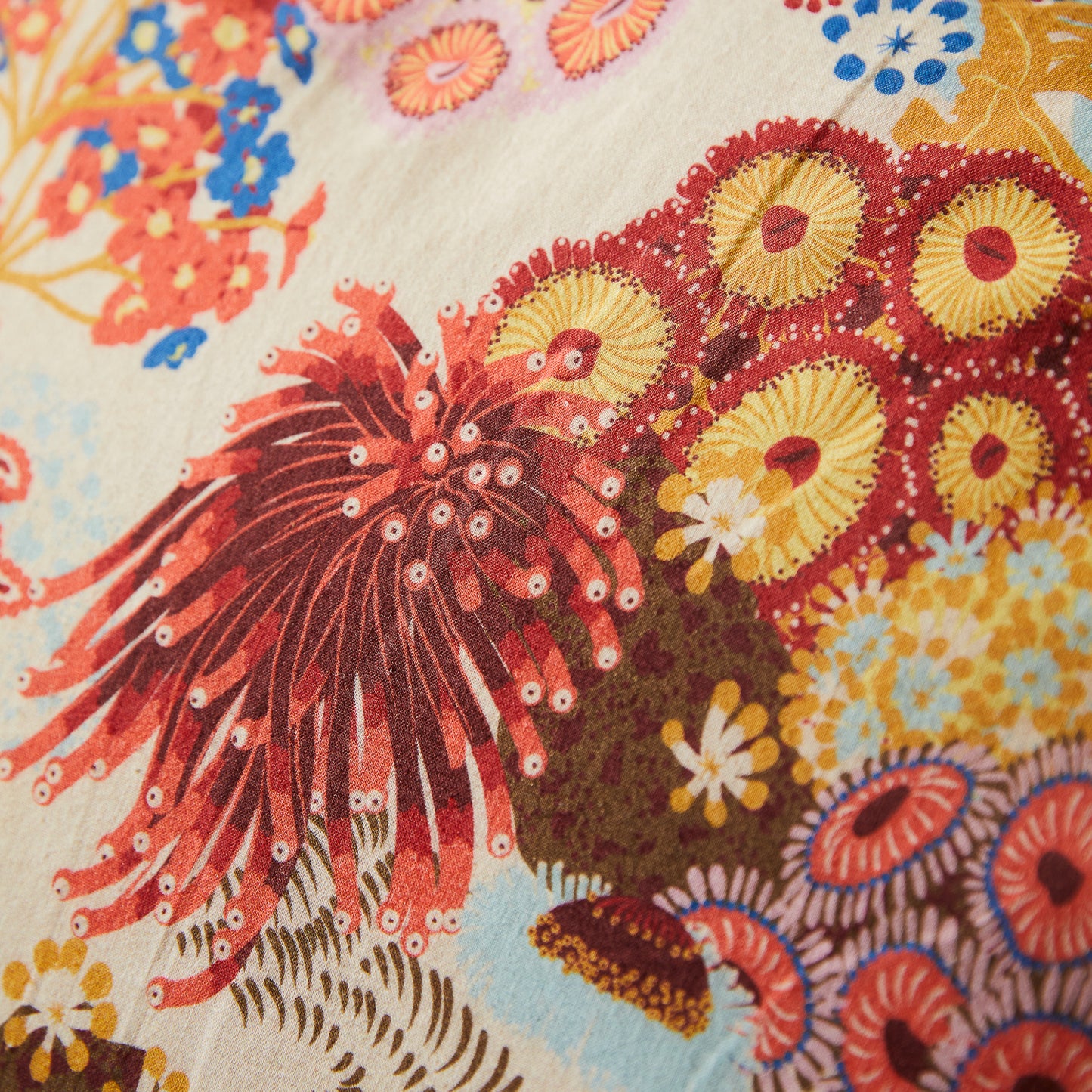 Cora Cotton Quilt Cover - Pearl