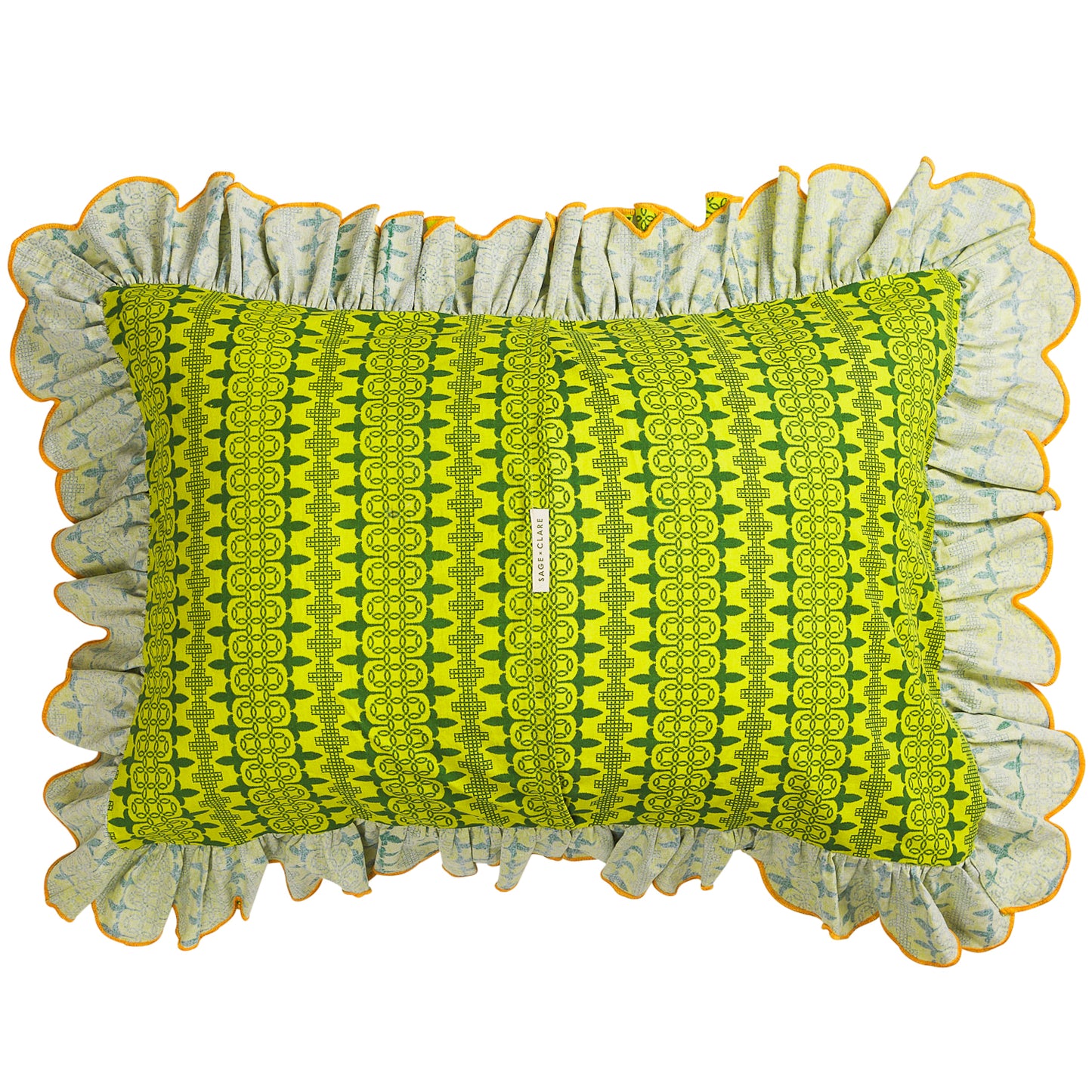 Esme Cotton Pillowcase Set - Anise