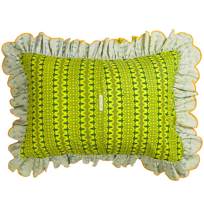 Esme Cotton Pillowcase Set - Anise