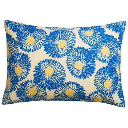 Isabella Linen Pillowcase Set - Azure
