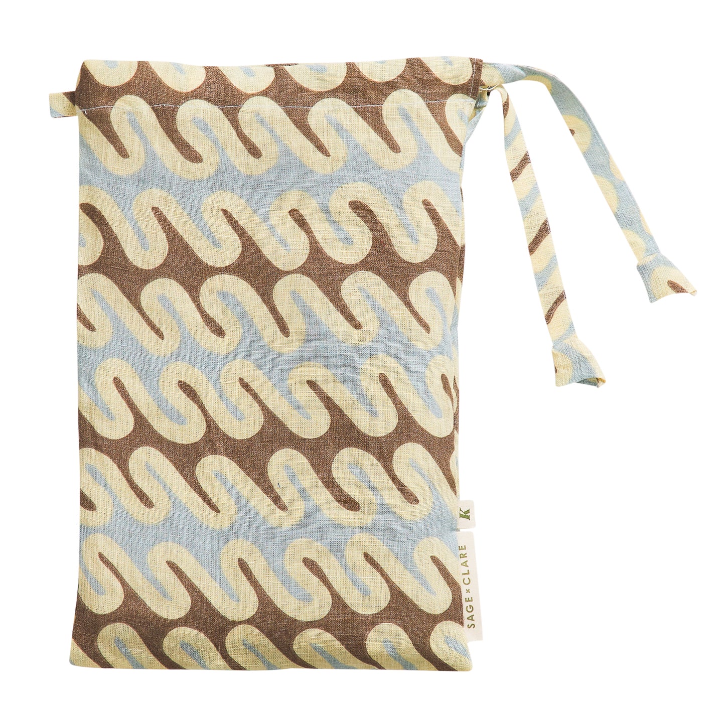Marzia Linen Pillowcase Set - Cerulean