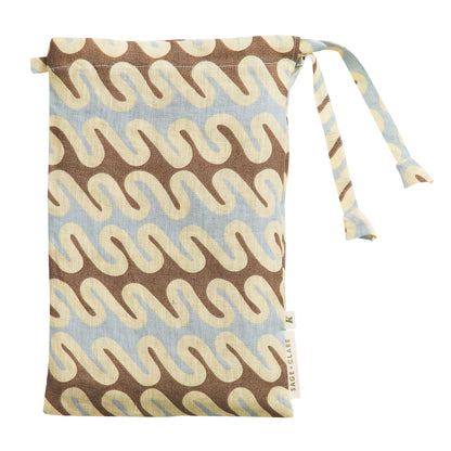 Marzia Linen Pillowcase Set - Cerulean