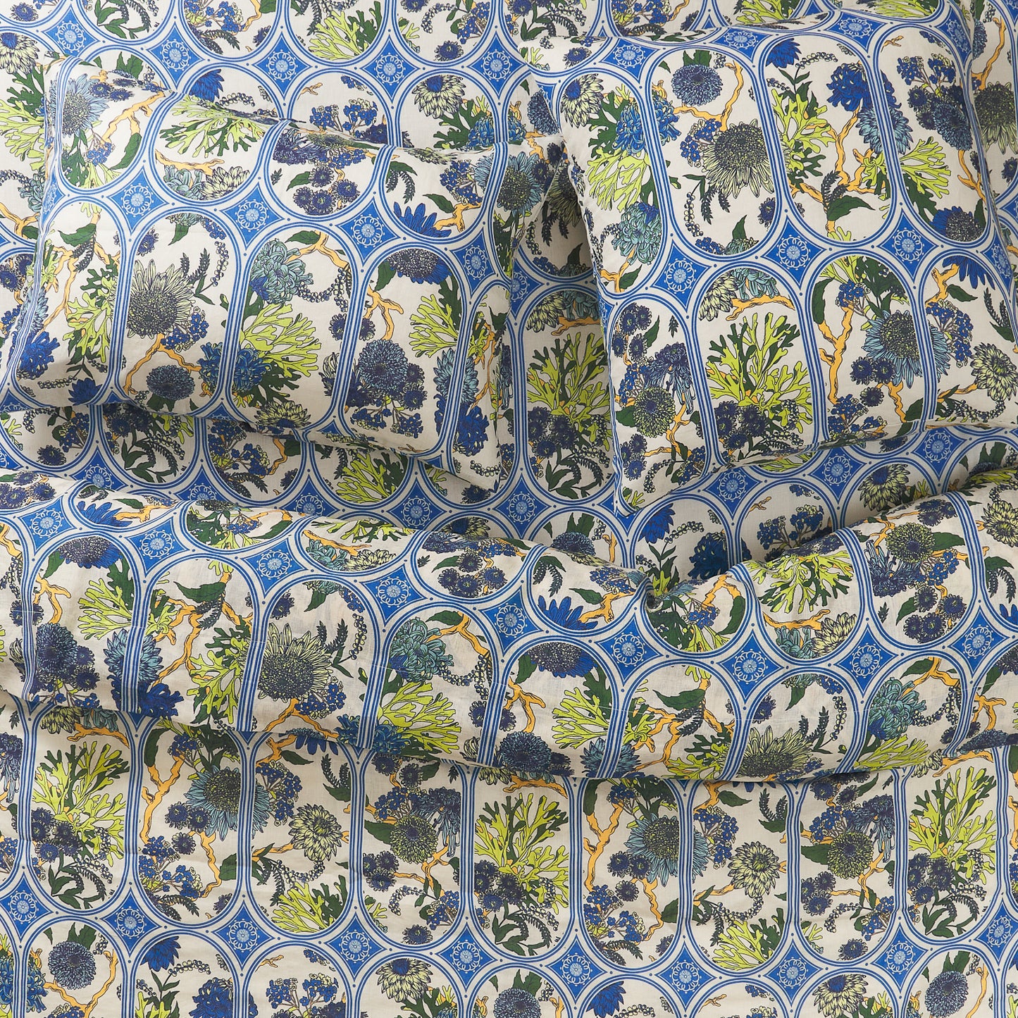 Naia Linen Quilt Cover - Pearl