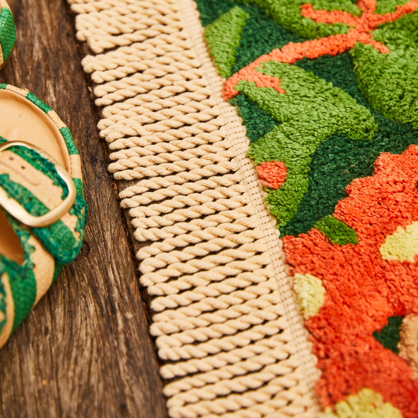 Francesca Bath Mat - Kelp