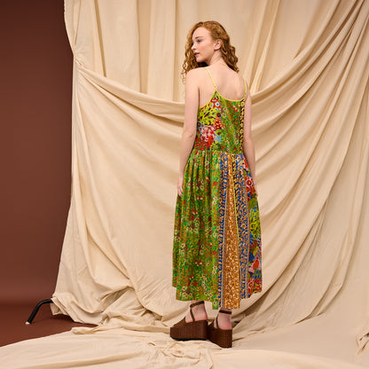 Claudia Patchwork Dress