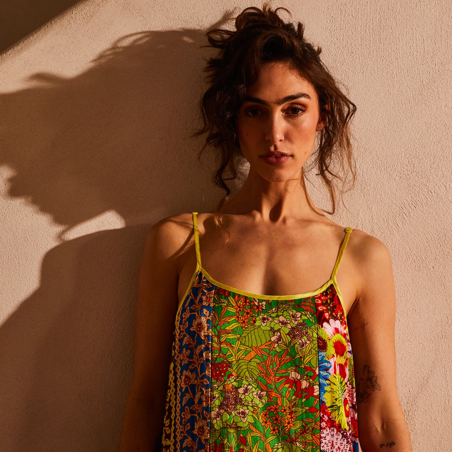 Claudia Patchwork Dress