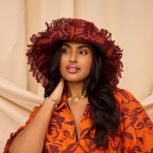 Rosalie Hat ~ Flame