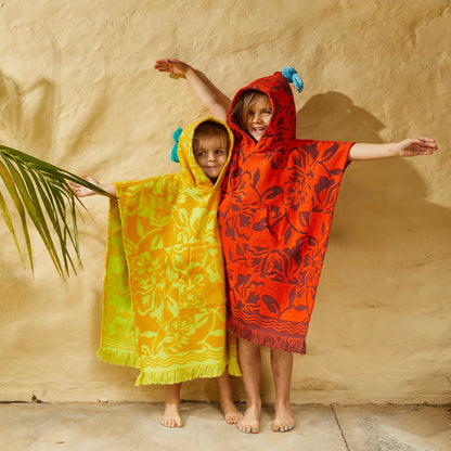 Rosalie Kids Poncho ~ Dune