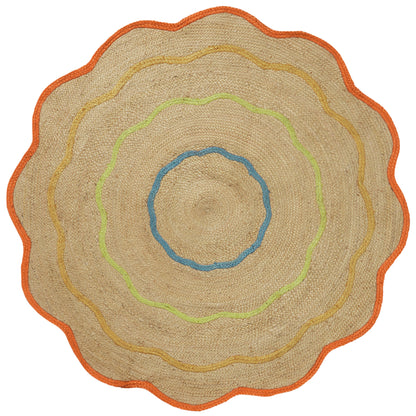 Alessa Jute Rug - Sand