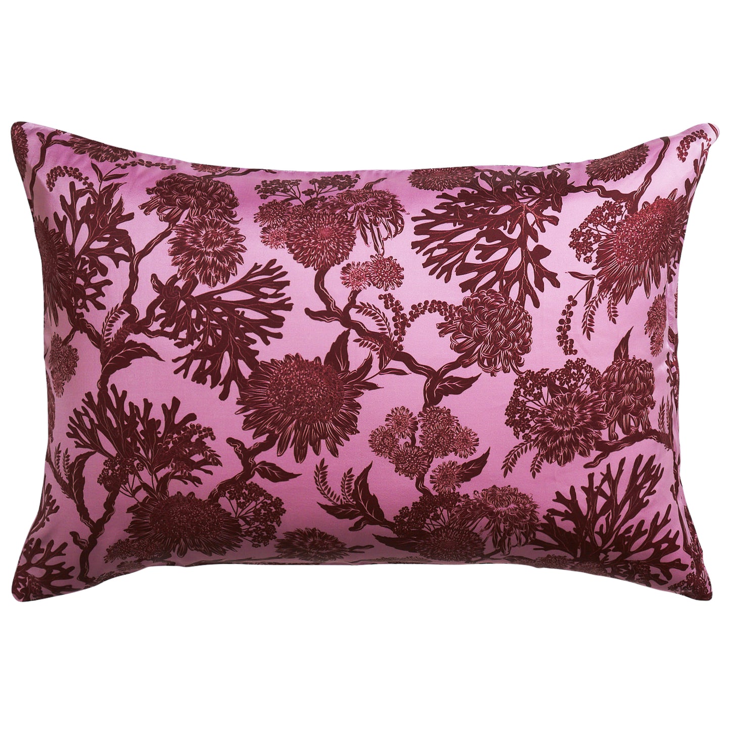 Delphine Silk Pillowcase - Orchid