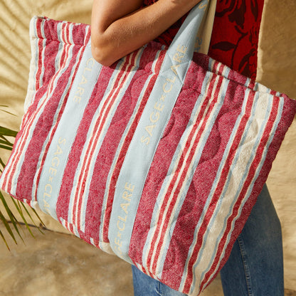 Selene Tote Bag - Crimson