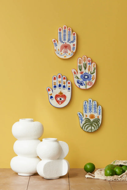 Tulum Hand Palm Tree Wall Art