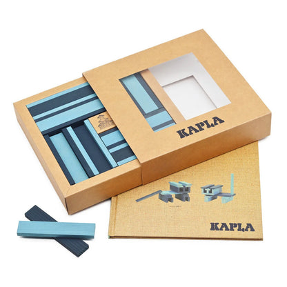 Blocks Building Planks & Art Book - Blue