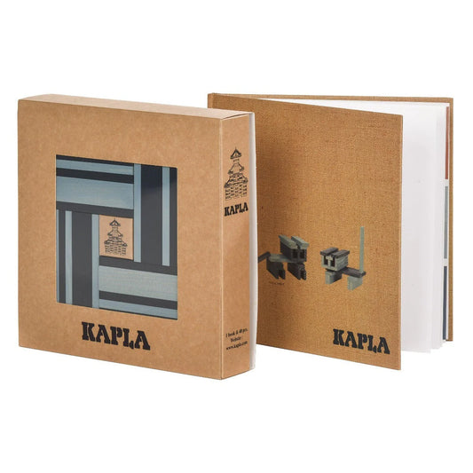 Blocks Building Planks & Art Book - Blue