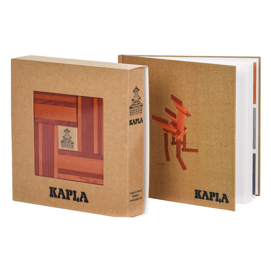 Blocks Building Planks & Art Book - Red