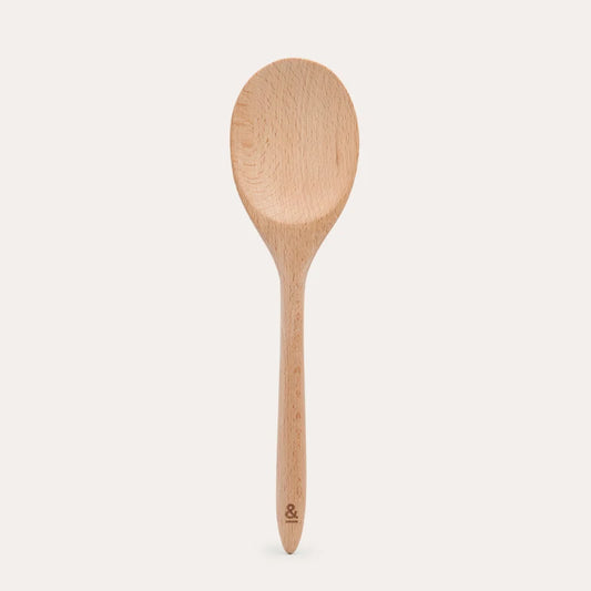 Wooden Beechwood Large Serving Spoon