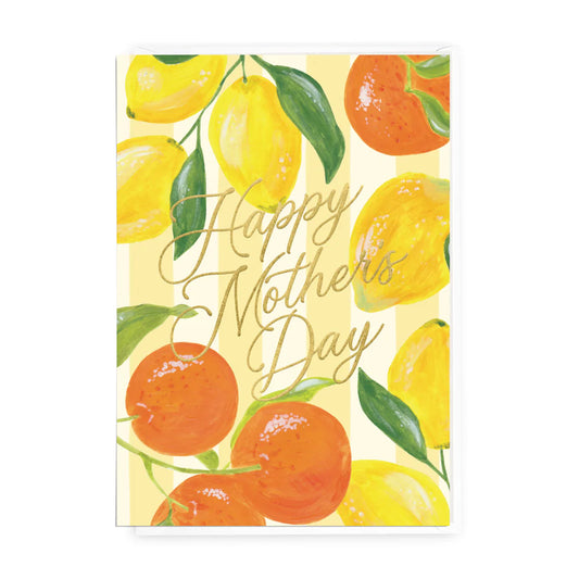 Citrus Mothers Day Card
