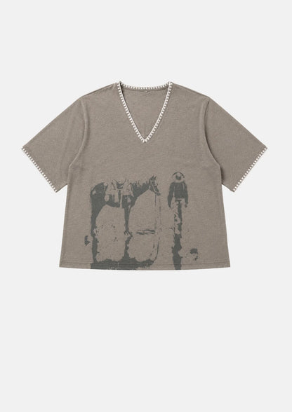 Lone Ranger Vee Neck Tee