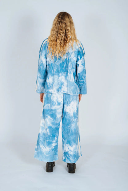 Lounge LS Tee ~ Cloud Tie Dye