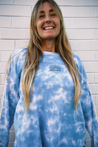 Lounge LS Tee ~ Cloud Tie Dye