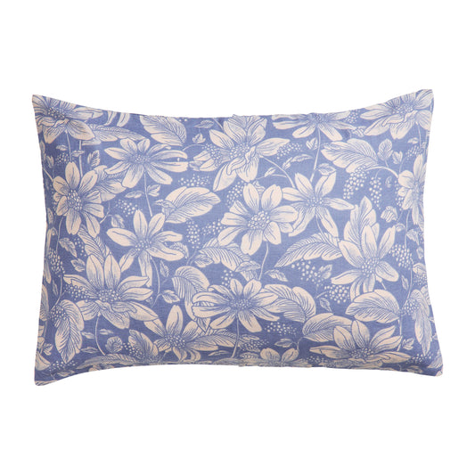 Amrita Linen Pillowcase Set of 2 - Smoke