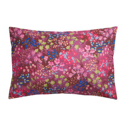 Aisha Cotton Pillowcase Plumberry Set of 2