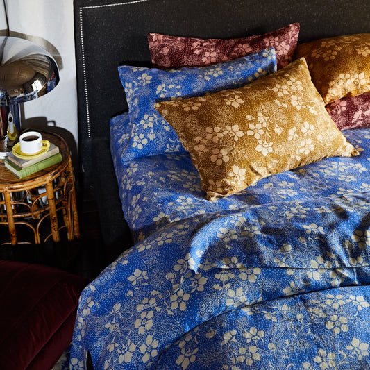 Salina Linen Pillowcase Set - Ginger