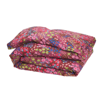 Aisha Cotton Quilt Cover - Plumberry