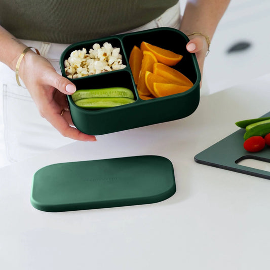 Silicone Bento Box ~ Moss