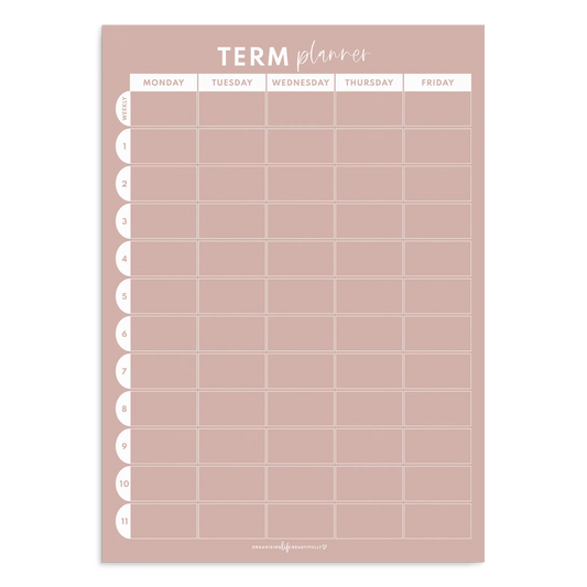 Magnet School Term Planner