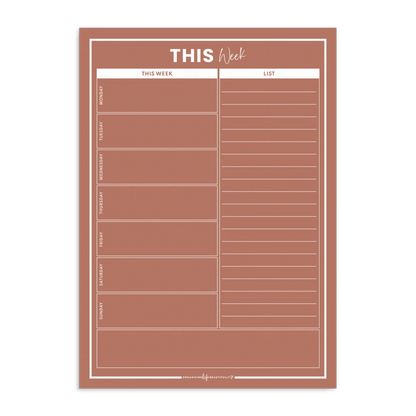 Magnet Weekly Planner A4