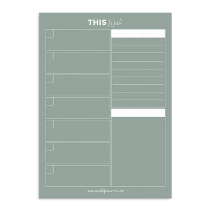 Magnet Weekly Planner A4