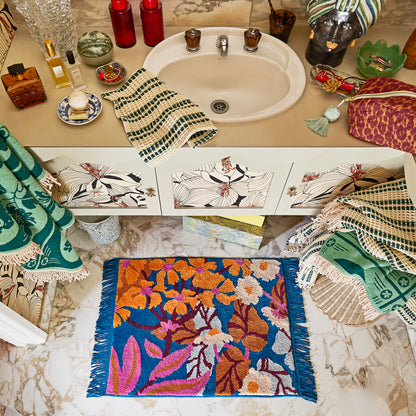 Genevieve Bath Mat - Capri