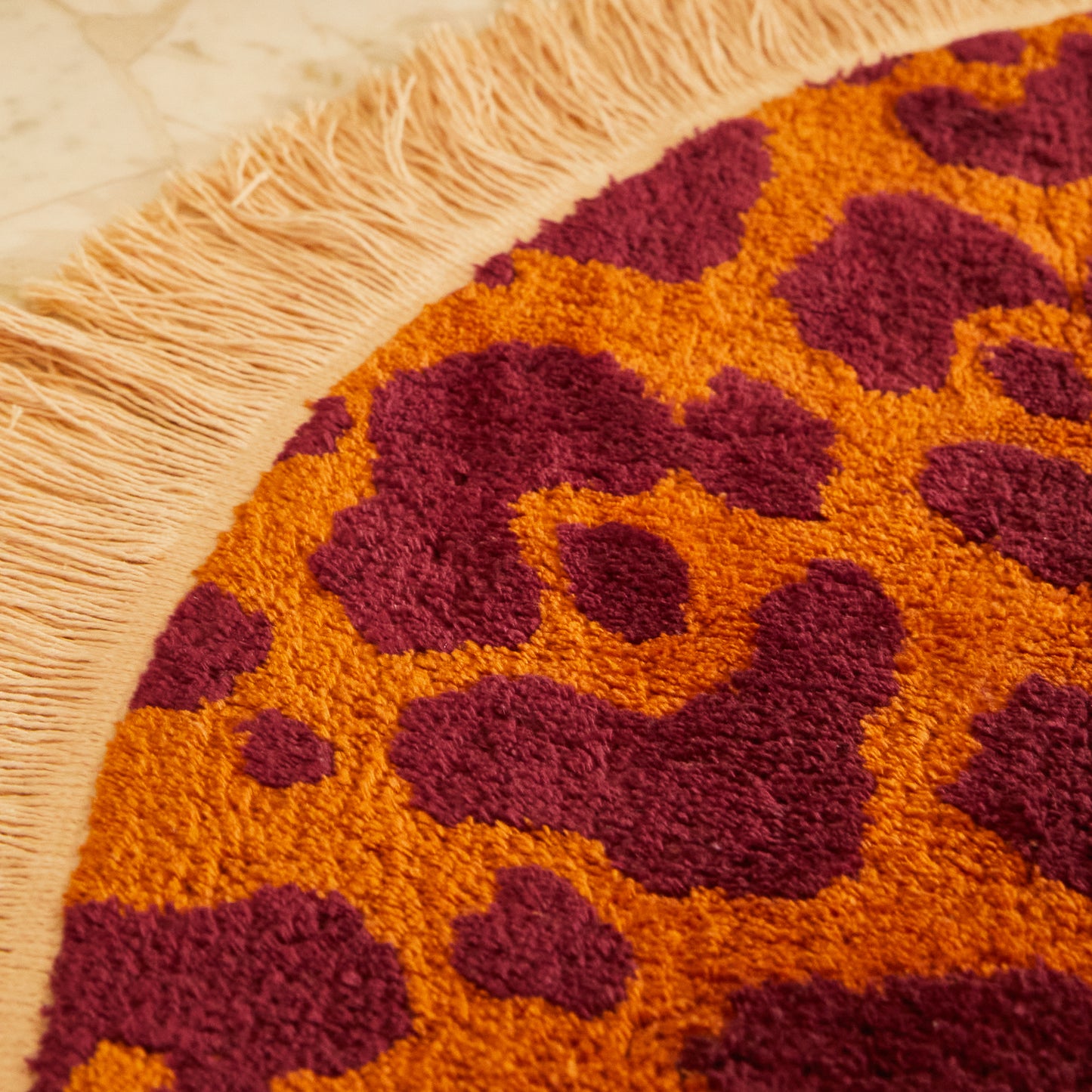 Odette Round Bath Mat