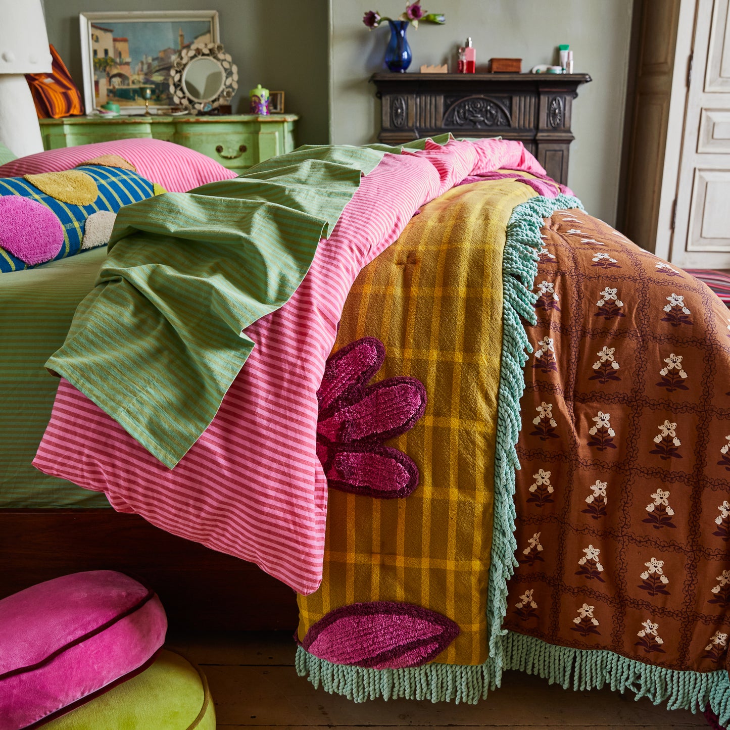 Ismay Tufted Bedcover