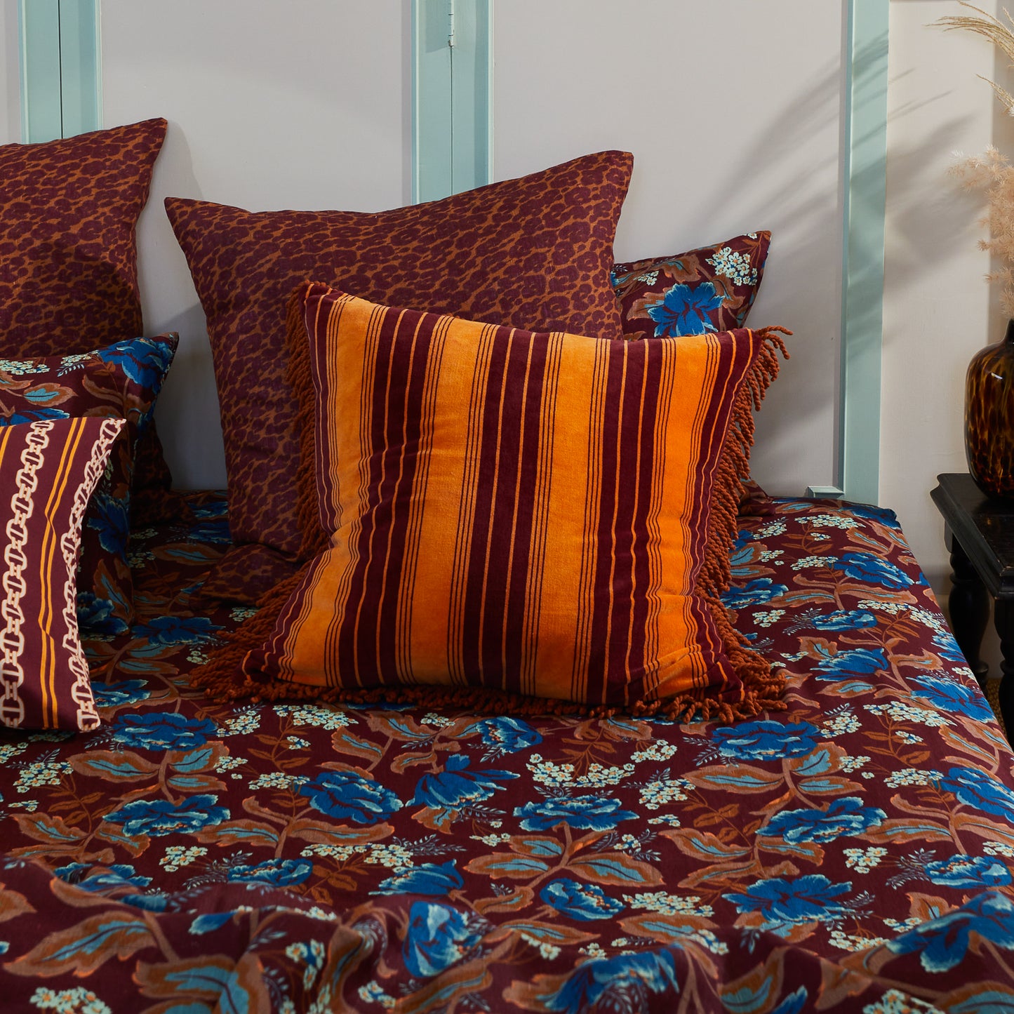 Brigitte Velvet Cushion - Kent Feather Insert