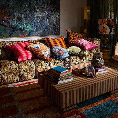 Brigitte Velvet Cushion - Kent Feather Insert