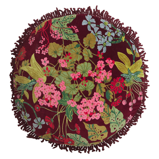 Genevieve Fringe Cushion Feather Insert