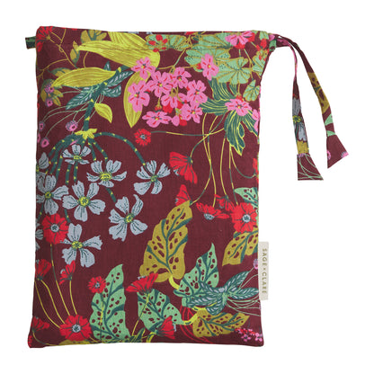 Genevieve Cotton Pillowcase Set - Mahogany