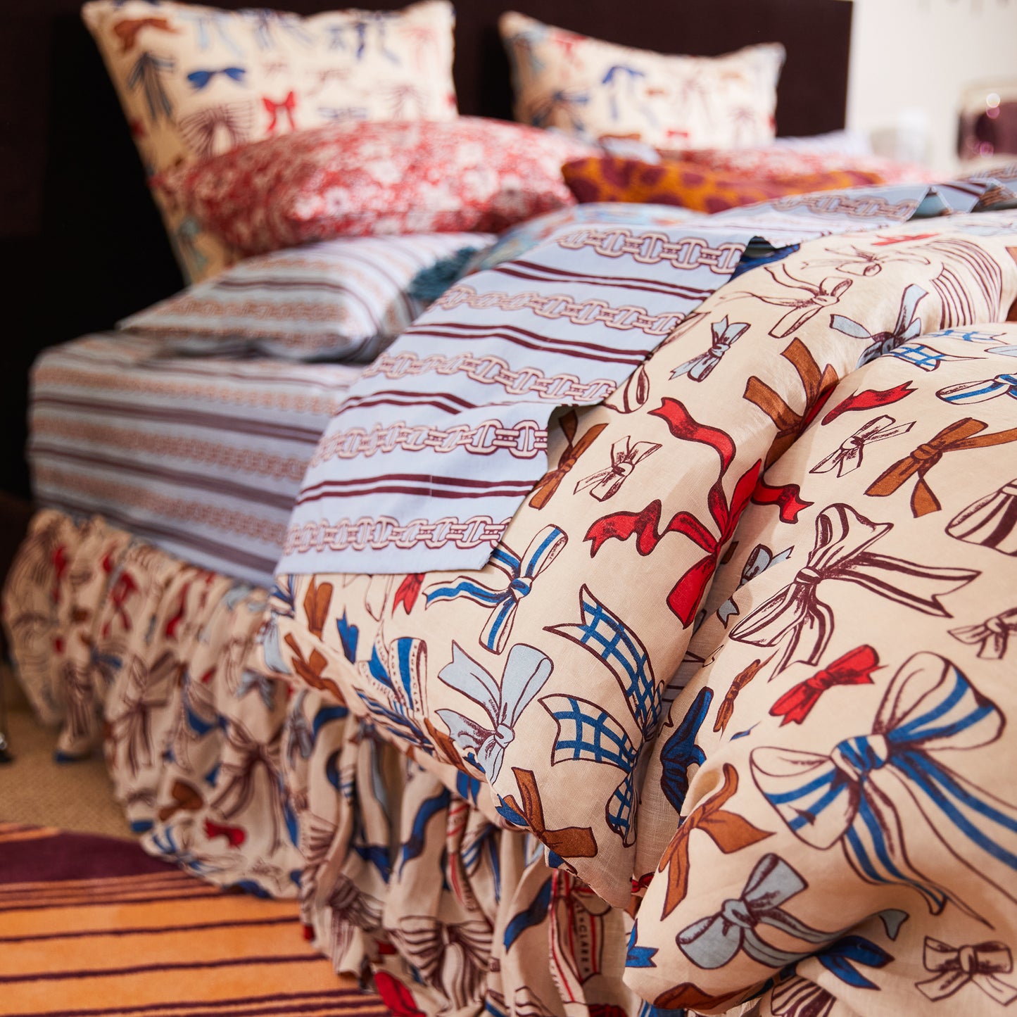 Lottie Linen Quilt Cover