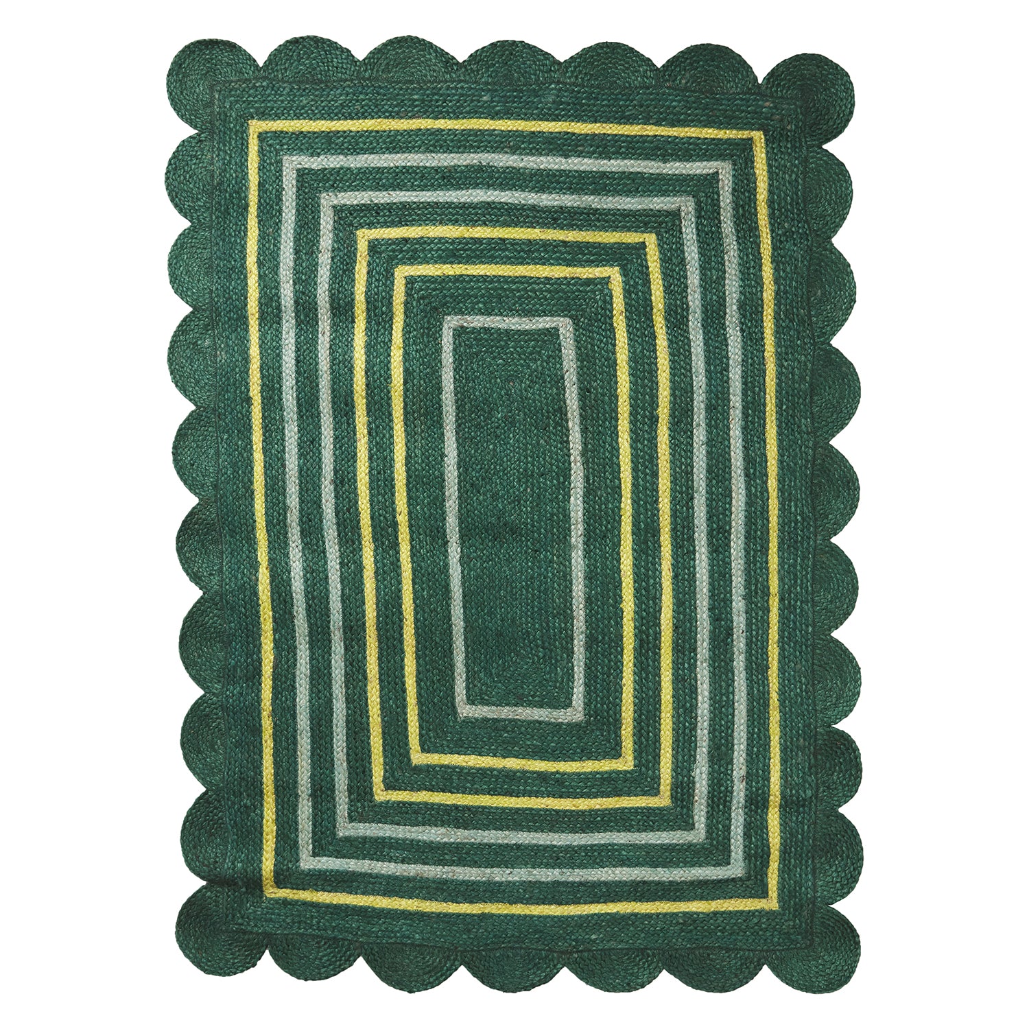 Burnet Jute Rug - Forest – Wander + Laze