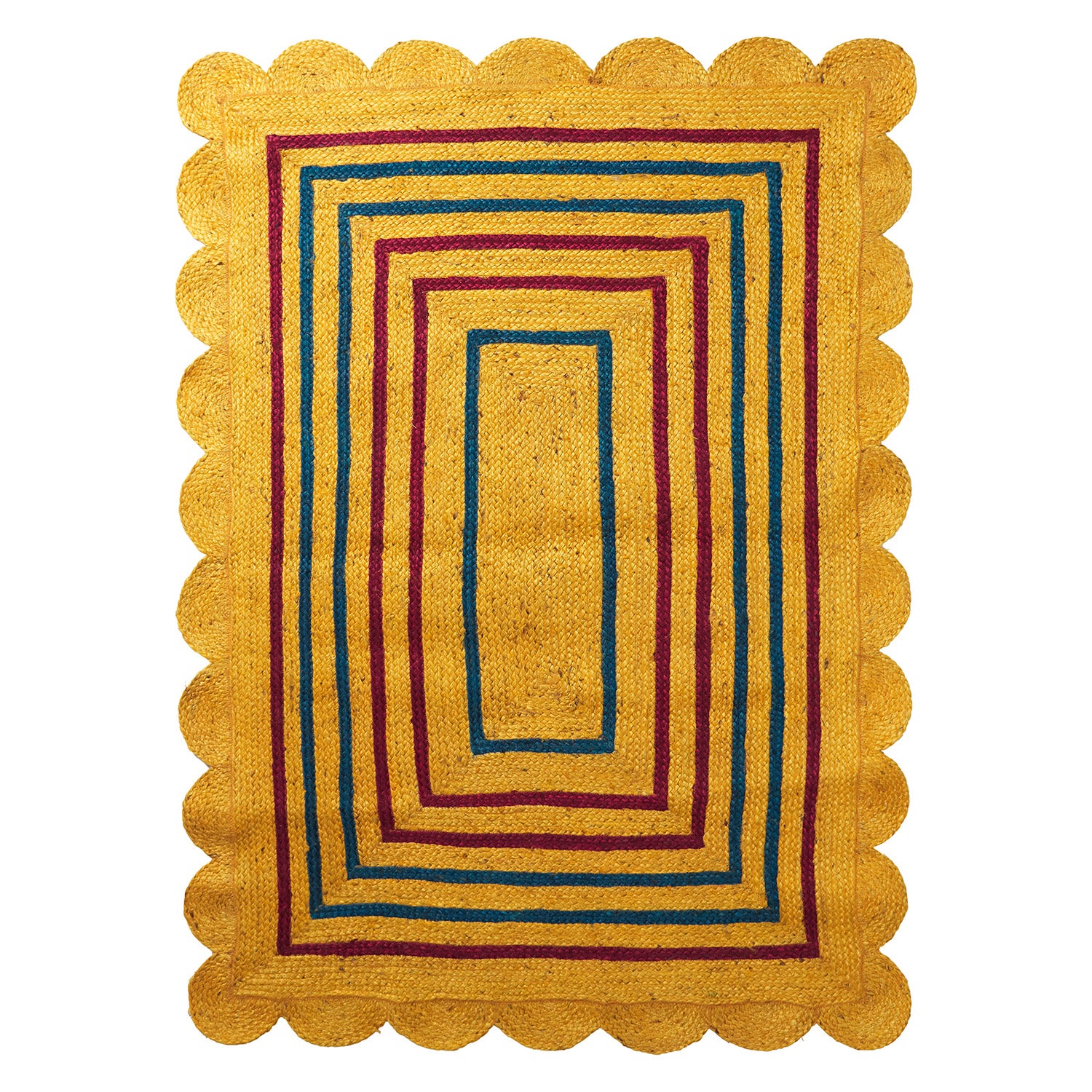 Burnet Jute Rug - Mustard – Wander + Laze