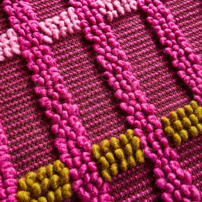 Morell Knotted Rug - Fuchsia