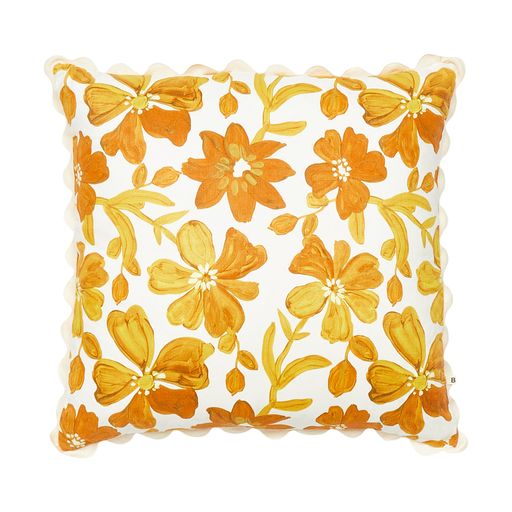 F/Cushion  Small Dogwood Mustard 60cm