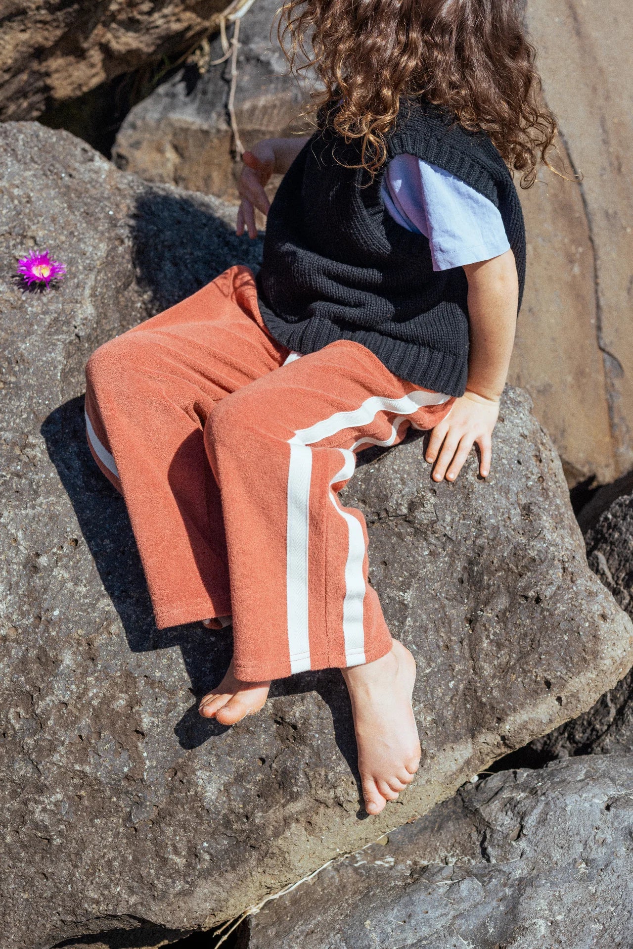 MINI Terry Pants ~ Rust