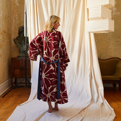 Alaina Silk Robe