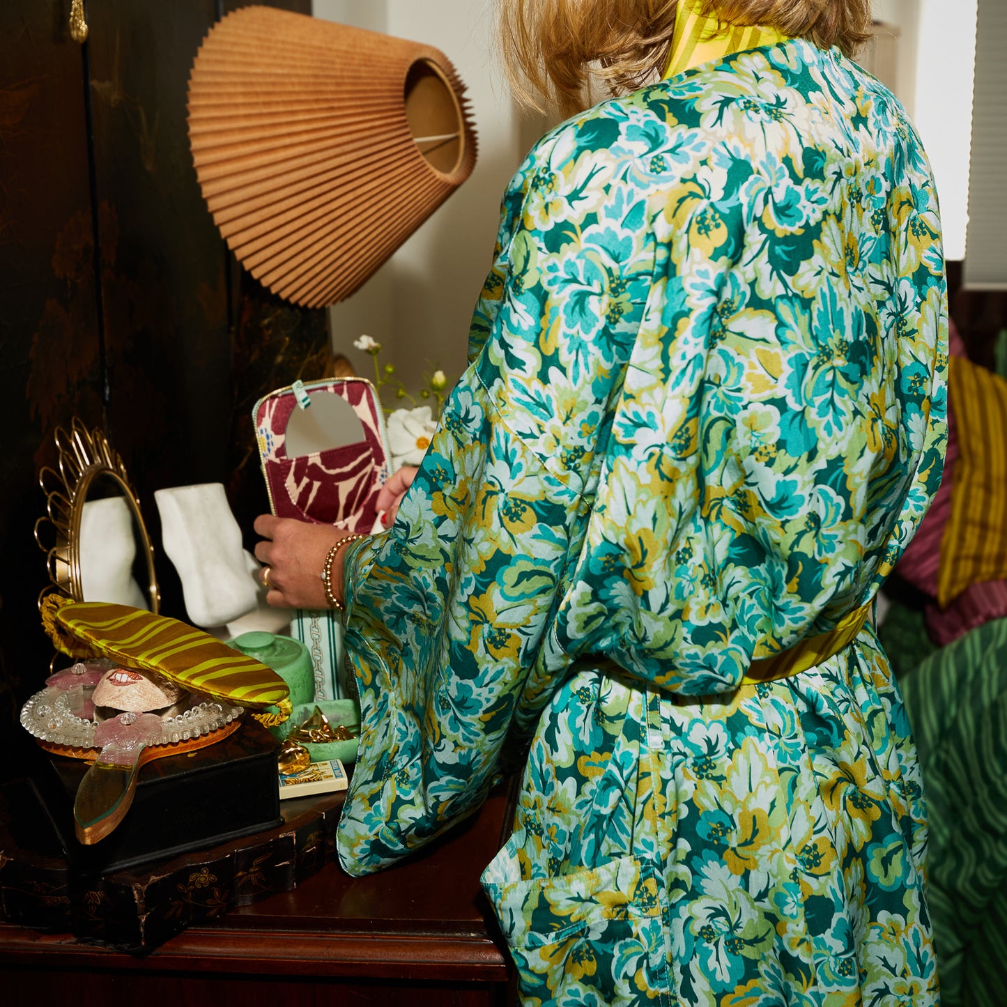 Demi Silk Robe