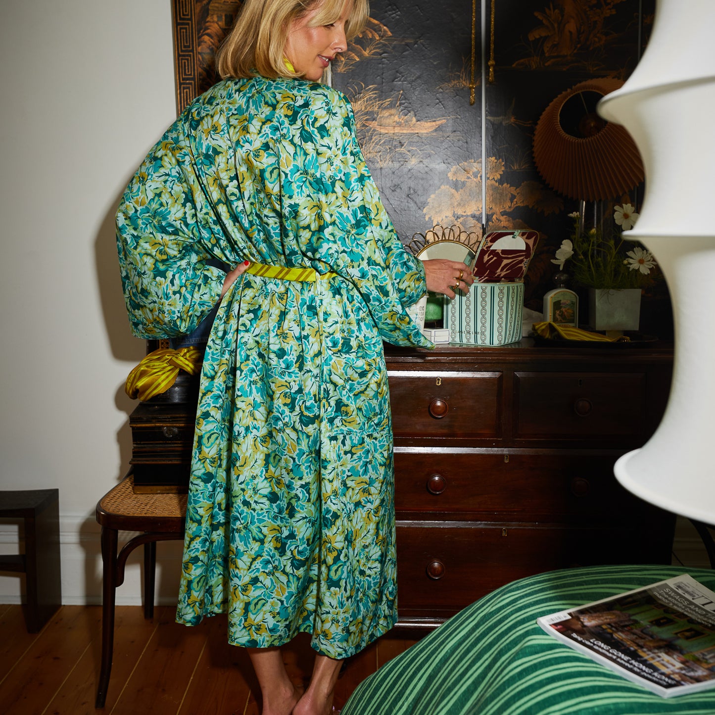 Demi Silk Robe
